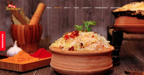 Website Design for Restaurant in Dubai