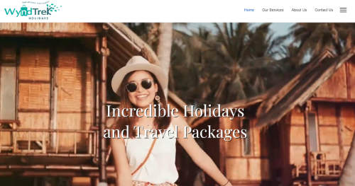Indian Travel Agency Website Design