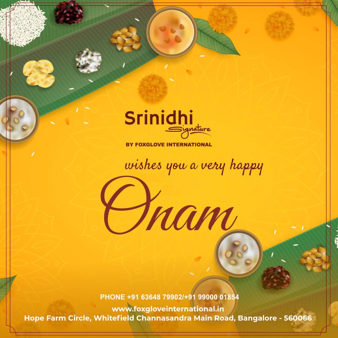 Event Creatives - Social Media Greetings for Onam Festival - Hashtag It ...