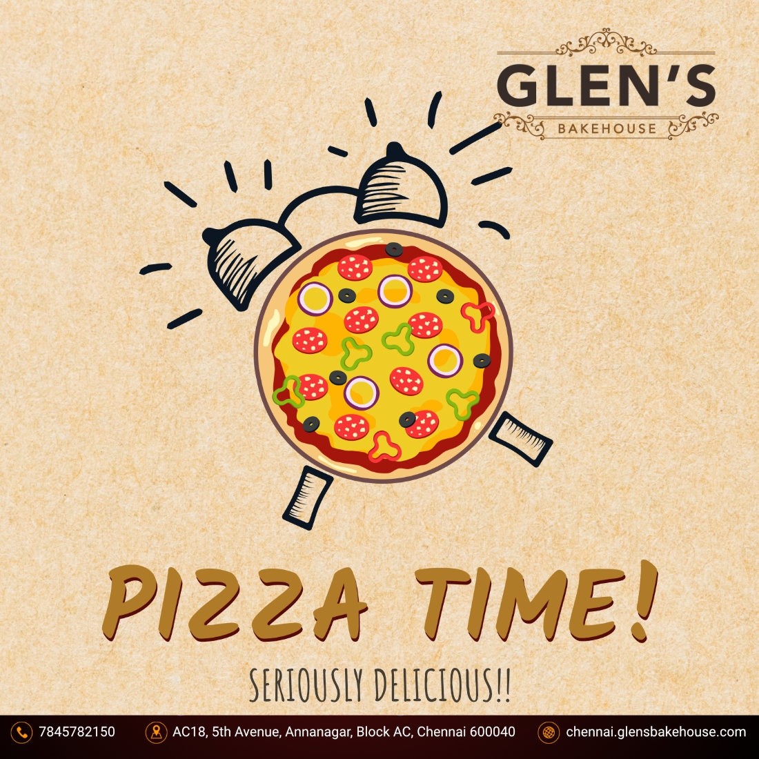 Glen's Bakehouse, Bangalore Social Media Graphics Designs Image 4